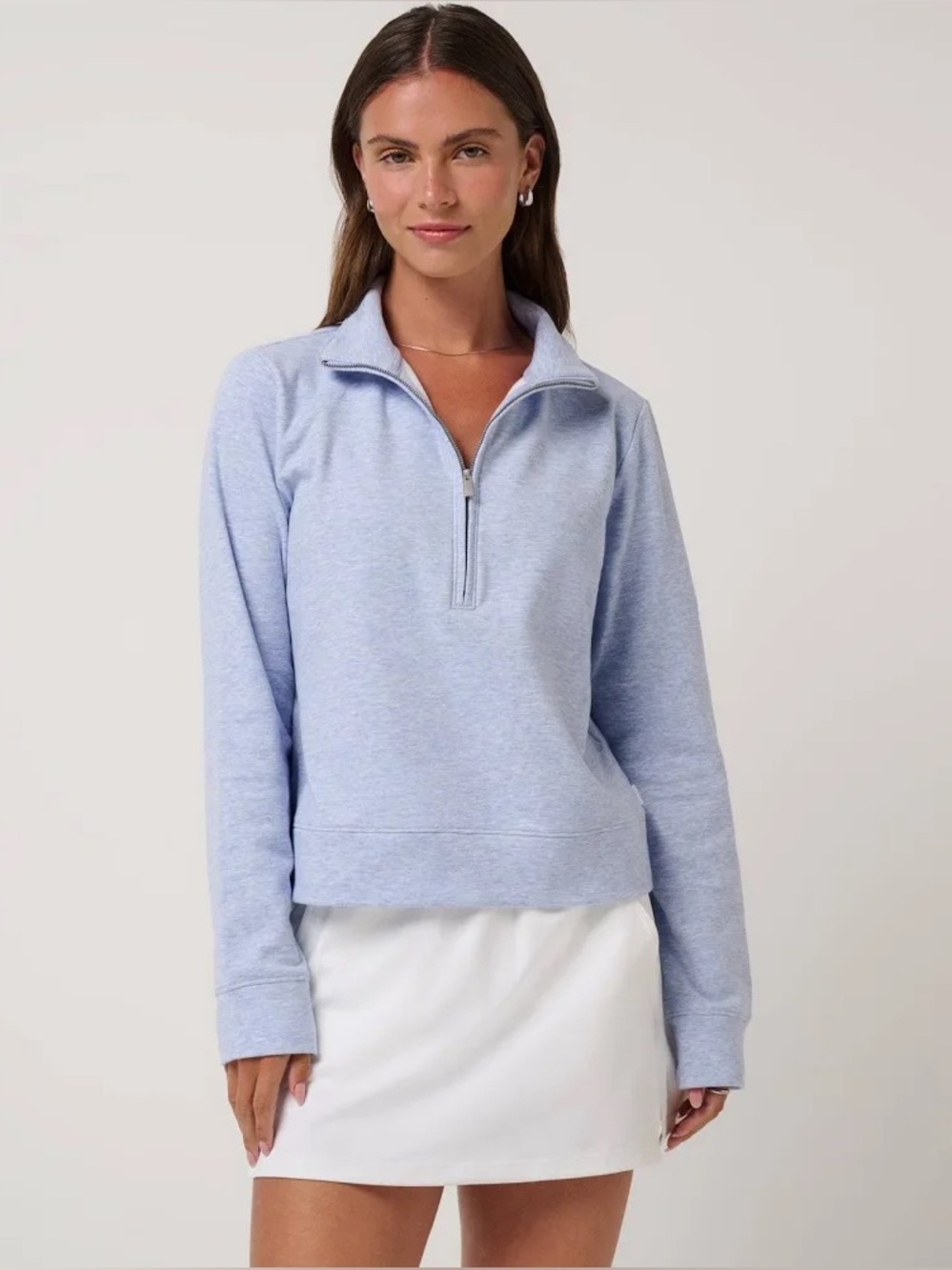 TravisMathew Women’s Cloud 1/2-Zip Pullover size M